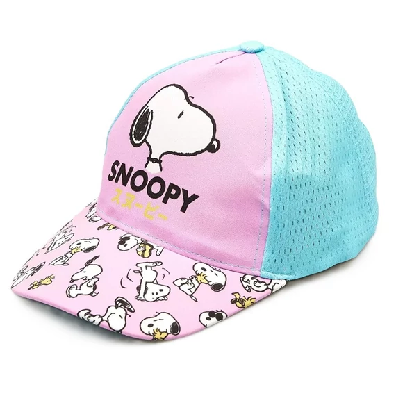 Snoopy Pastel Pop gyerek baseball sapka 52-54 cm