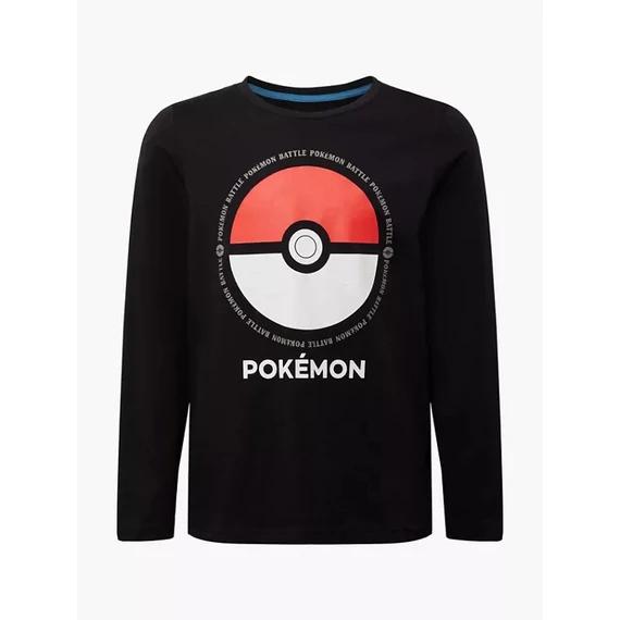 Pokémon Battle gyerek hosszú ujjú póló, felső 14 év / 164 cm