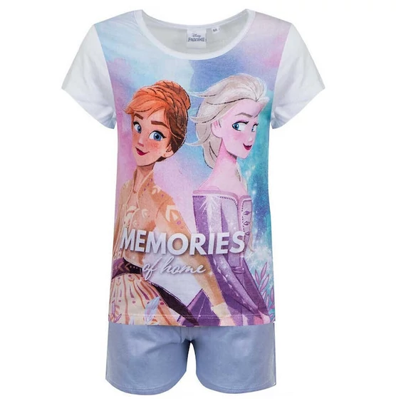 Disney Jégvarázs Memories of Home gyerek rövid pizsama 8 év / 128 cm