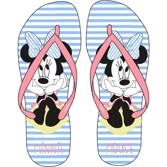 Disney Minnie Blue Bow gyerek papucs, Flip-Flop 32/33