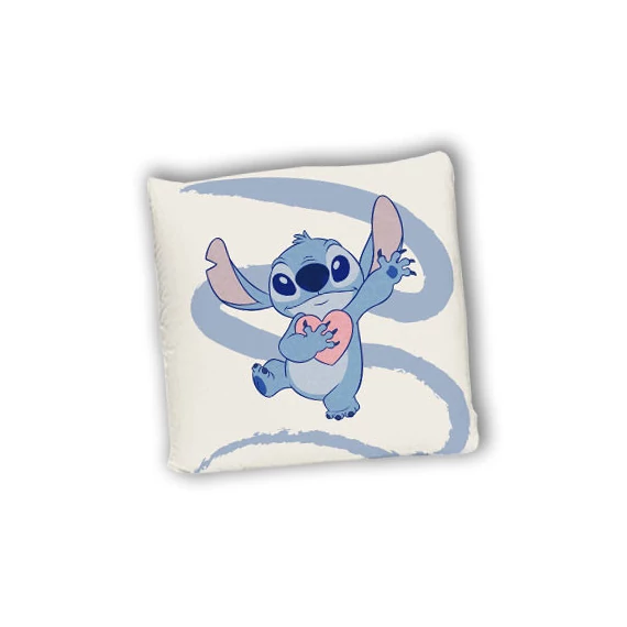 Disney Lilo és Stitch, A csillagkutya Lovers párna, díszpárna 40x40 cm