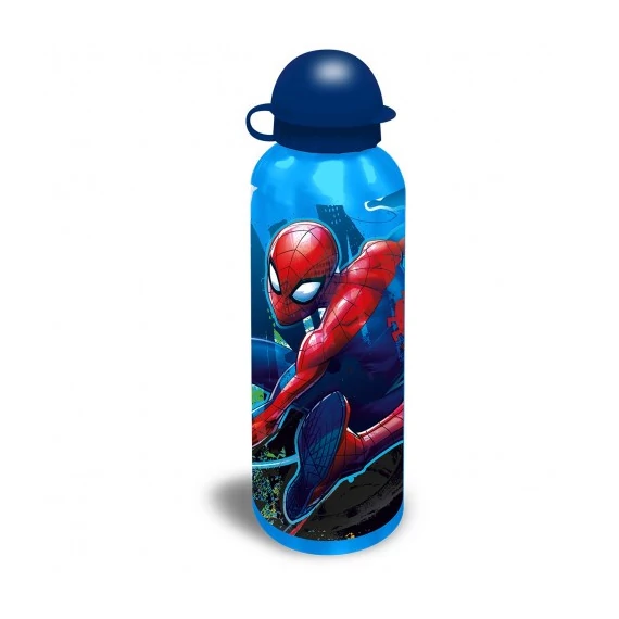 Pókember Web-Slinger Blue alumínium kulacs ívókupakkal 500 ml