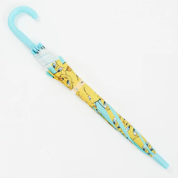 Bolondos dallamok Mini Tweety gyerek félautomata esernyő Ø74 cm