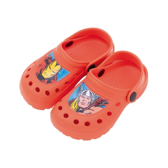 Bosszúállók Red gyerek papucs, clog 22-32