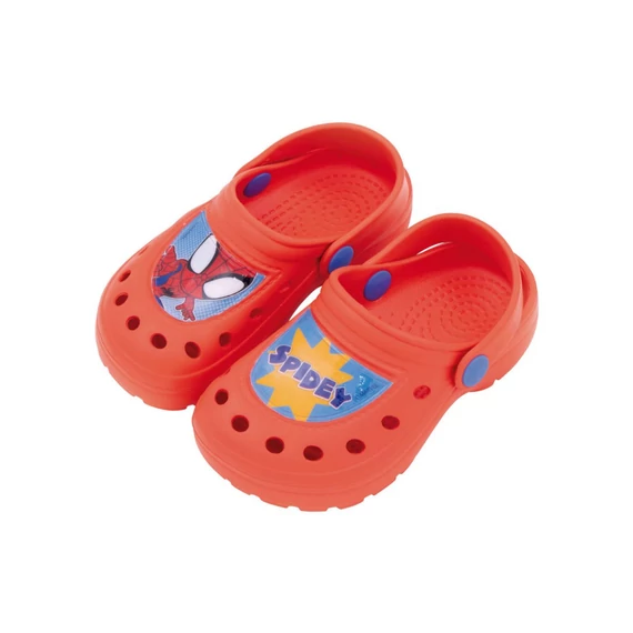 Pókember Spidey gyerek papucs, clog 22-32