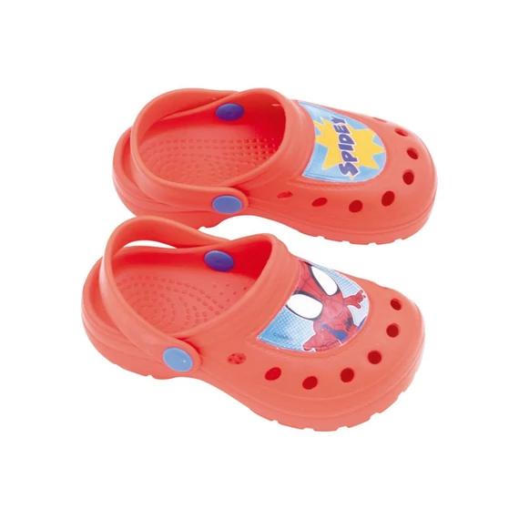Pókember Spidey gyerek papucs, clog 22-32