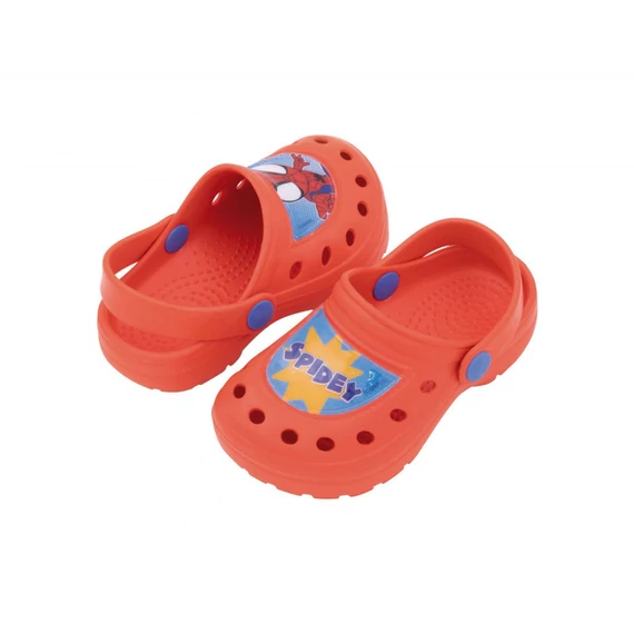 Pókember Spidey gyerek papucs, clog 22-32