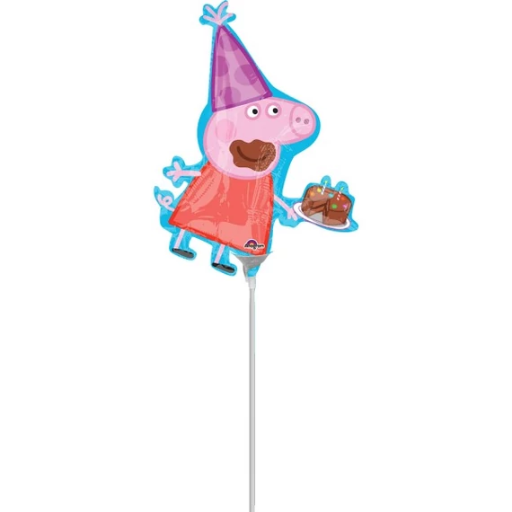 Peppa malac Happy mini fólia lufi 33 cm (WP)