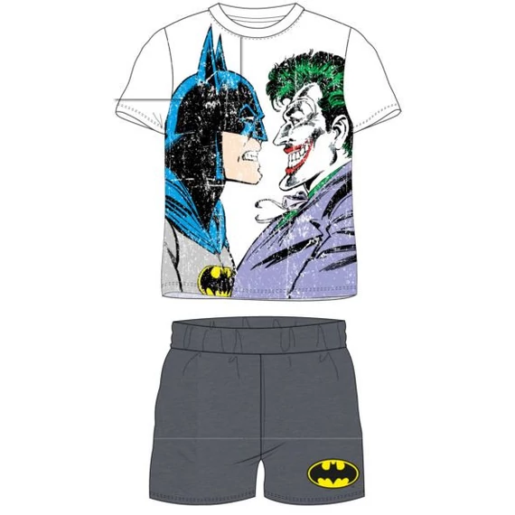 Batman VS Joker gyerek rövid pizsama 6 év / 116 cm