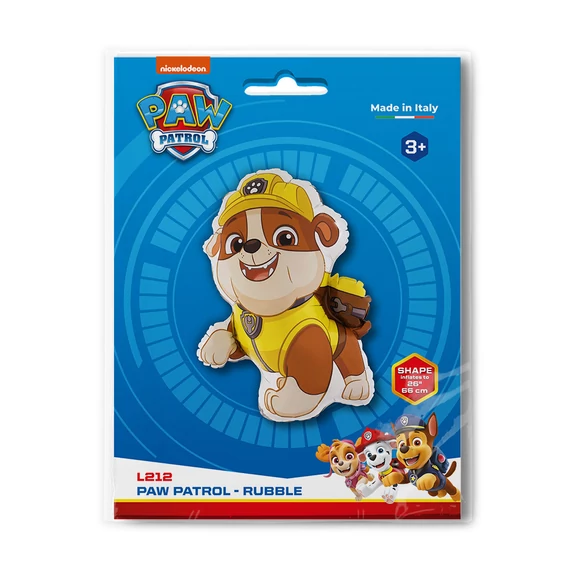 Mancs Őrjárat Rubble fólia lufi 66 cm