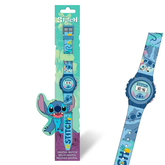 Disney Lilo és Stitch, A csillagkutya Blue digitális karóra