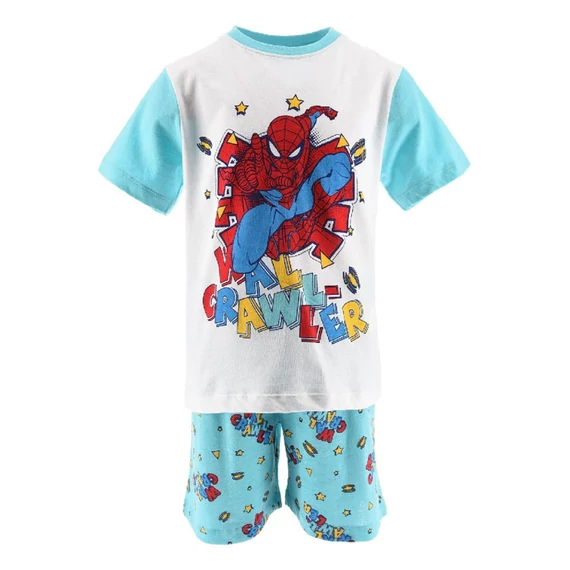 Pókember Wall Crawler Blue gyerek rövid pizsama 3 év / 98 cm