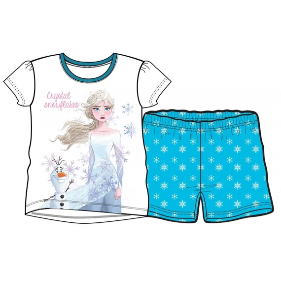 Disney Jégvarázs Crystal gyerek rövid pizsama 8 év / 128 cm
