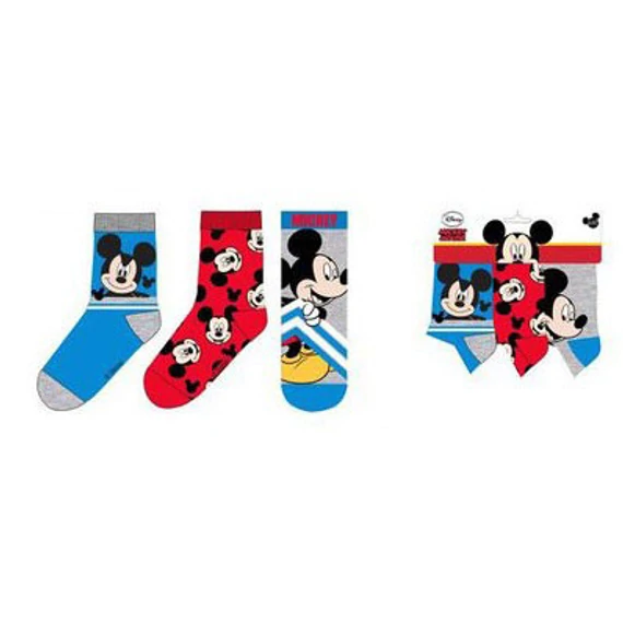 Disney Mickey Stride Blue gyerek zokni 31/34
