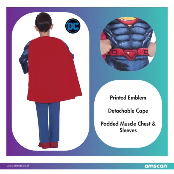 Superman Man of Steel jelmez 10-12 év