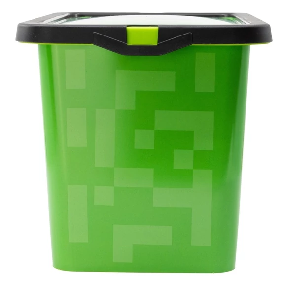 Minecraft Green műanyag tároló doboz 7 L