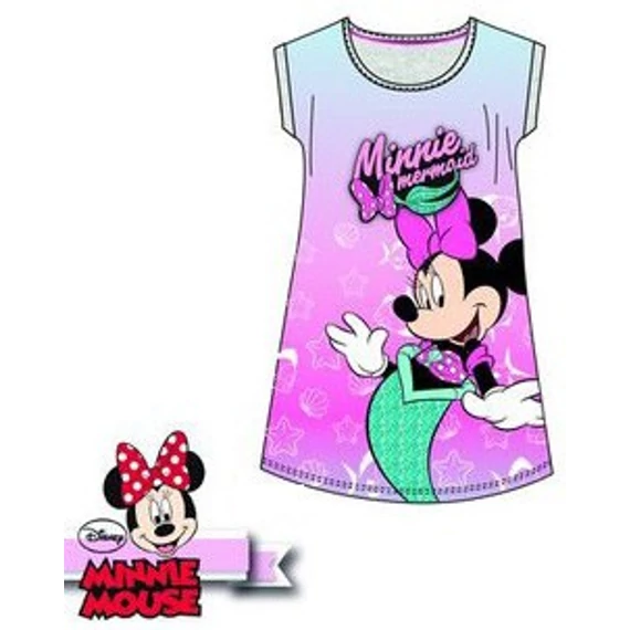 Disney Minnie Mermaid gyerek hálóing 7 év / 122 cm