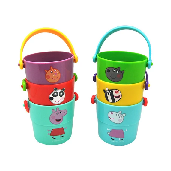 Peppa malac fürdőjáték 6 db-os