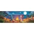 Disney Lilo és Stitch, A csillagkutya Campfire 1000 db-os panorama Compact puzzle Clementoni