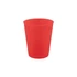 Piros Bright red micro prémium műanyag pohár 250 ml