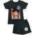 Dragon Ball Saiyan Black gyerek rövid pizsama 6 év / 116 cm