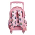 Disney Minnie Pretty in Pink gurulós ovis hátizsák, táska 30 cm
