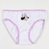 Disney Minnie Purple Dots gyerek fehérnemű, bugyi 3 darab/csomag 6 - 8 év / 116 - 128 cm