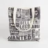 Harry Potter Wanted shopping bag, bevásárlótáska 40 cm