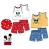 Disney Mickey Cheerful Ears gyerek rövid pizsama 3 - 8 év / 98 - 128 cm