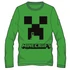 Minecraft Creeper Green gyerek hosszú ujjú póló, felső 10 év / 140 cm