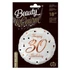 Happy Birthday 30 B&C White fólia lufi 36 cm