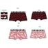 Marvel Red férfi boxeralsó 2 darab/csomag (S-XL)