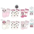 Disney Minnie Wink baba zokni 0-12 hó