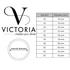 Victoria Rose gold színű köves karkötő