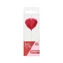 Szív Diamond Heart Red tortagyertya, gyertya