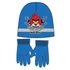 Angry Birds Heavy Hitters Blue gyerek sapka + kesztyű szett 54 cm