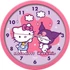 Hello Kitty Friends falióra 25 cm