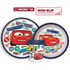 Disney Verdák Stickers Go csúszásmentes étkészlet, micro műanyag szett