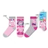Peppa malac Sparkle Steps Grey gyerek zokni  27/30